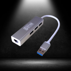 ULN1000 USB 3 TO Gigabit Etherent and USB3 x3 Converter